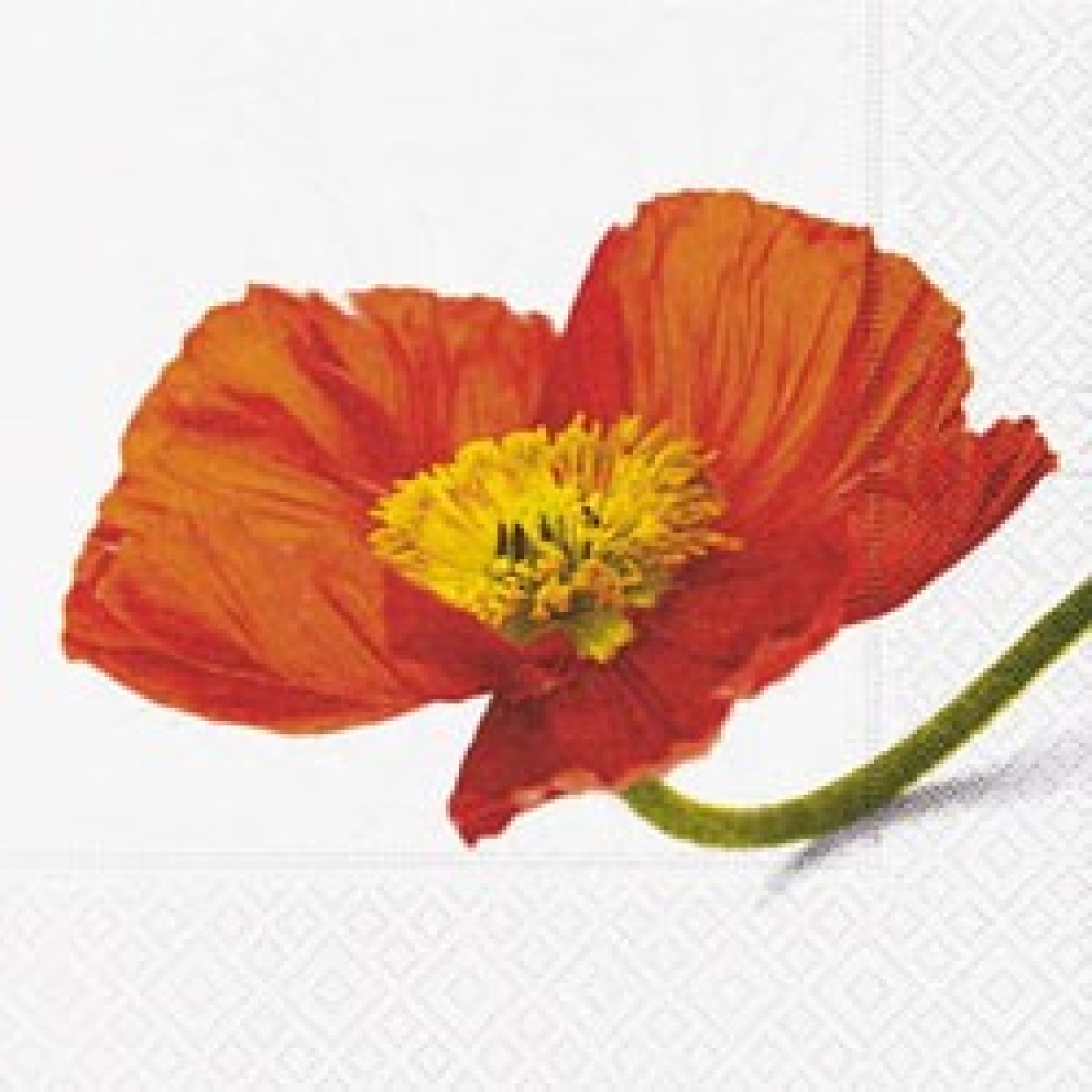 Servietten 33 x 33 cm, bedruckt, Design: FINE POPPY